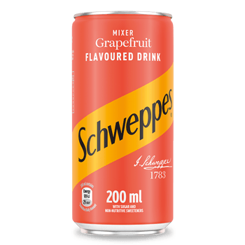 Schweppes Grapefruit 200ml can
